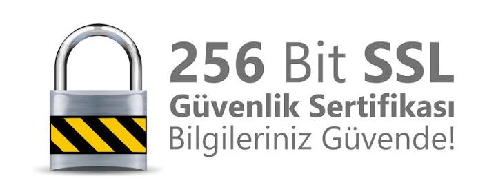 256 Bit SSL Güvenlik Sertifikası